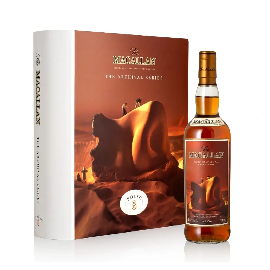 Macallan The Archival Series Folio 8 Decanter Liquor